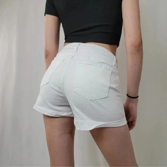 Harper Heritage Button Front Jean Shorts - Picture 8 of 8